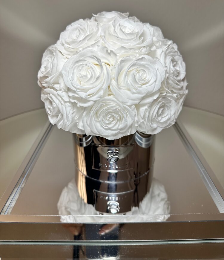 Dome Arrangement Chrome Box