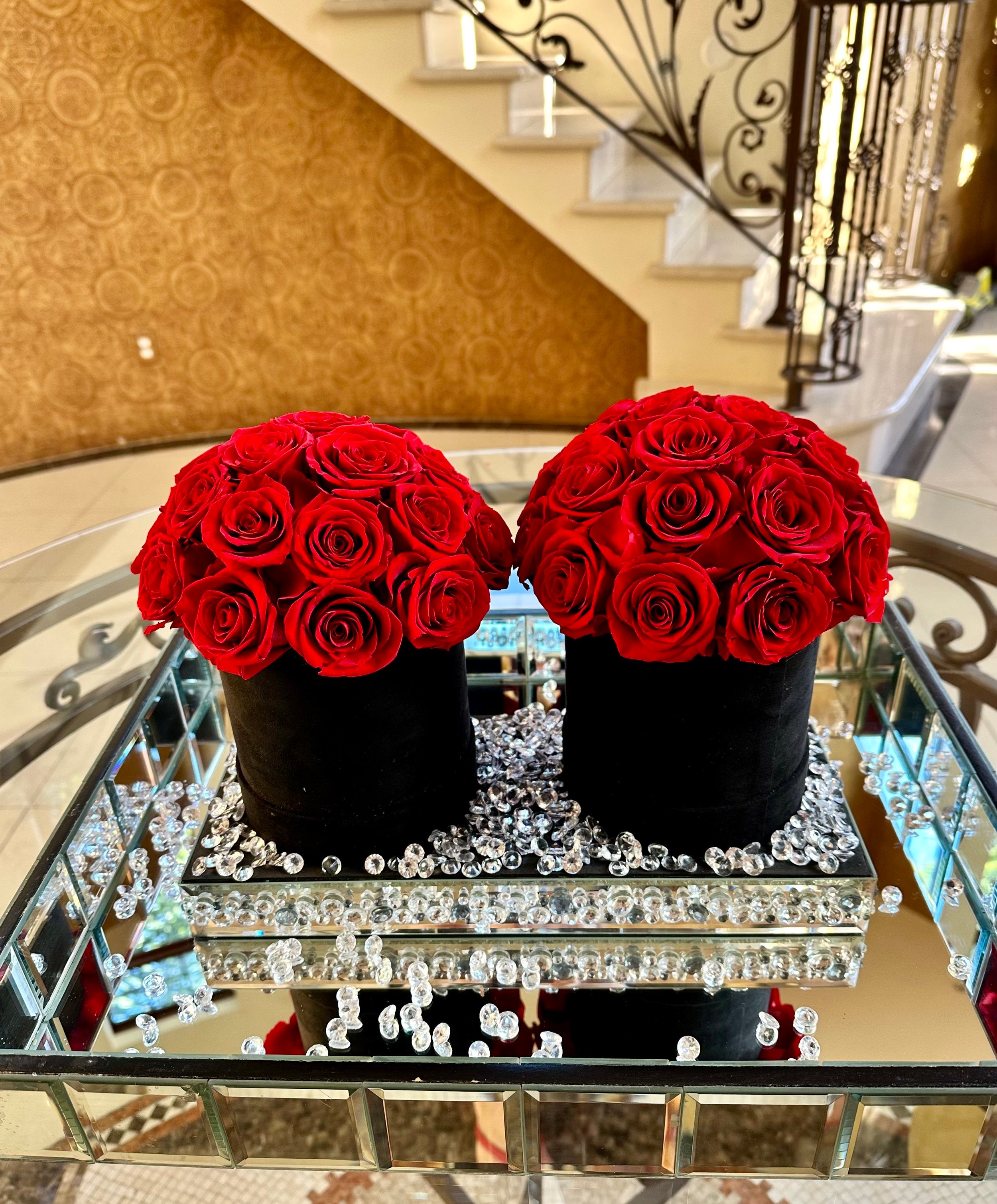Domed Rose Arrangement - 22 Roses