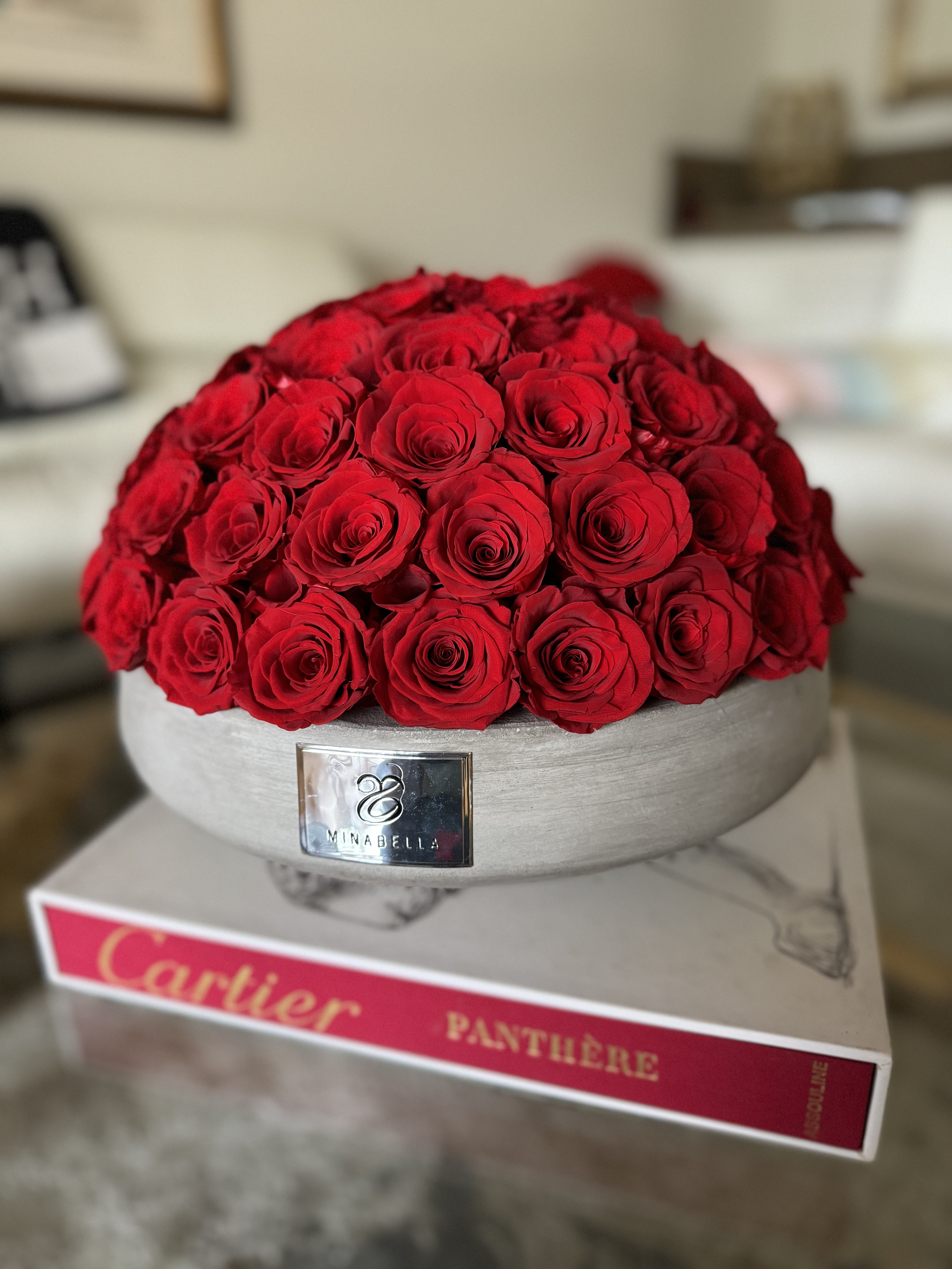 Love Bowl (Red Roses)
