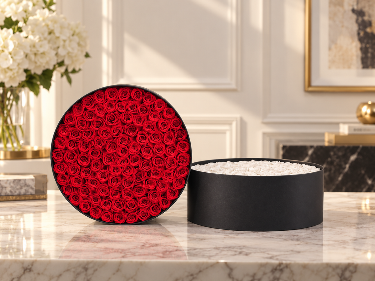 100 Roses Forever