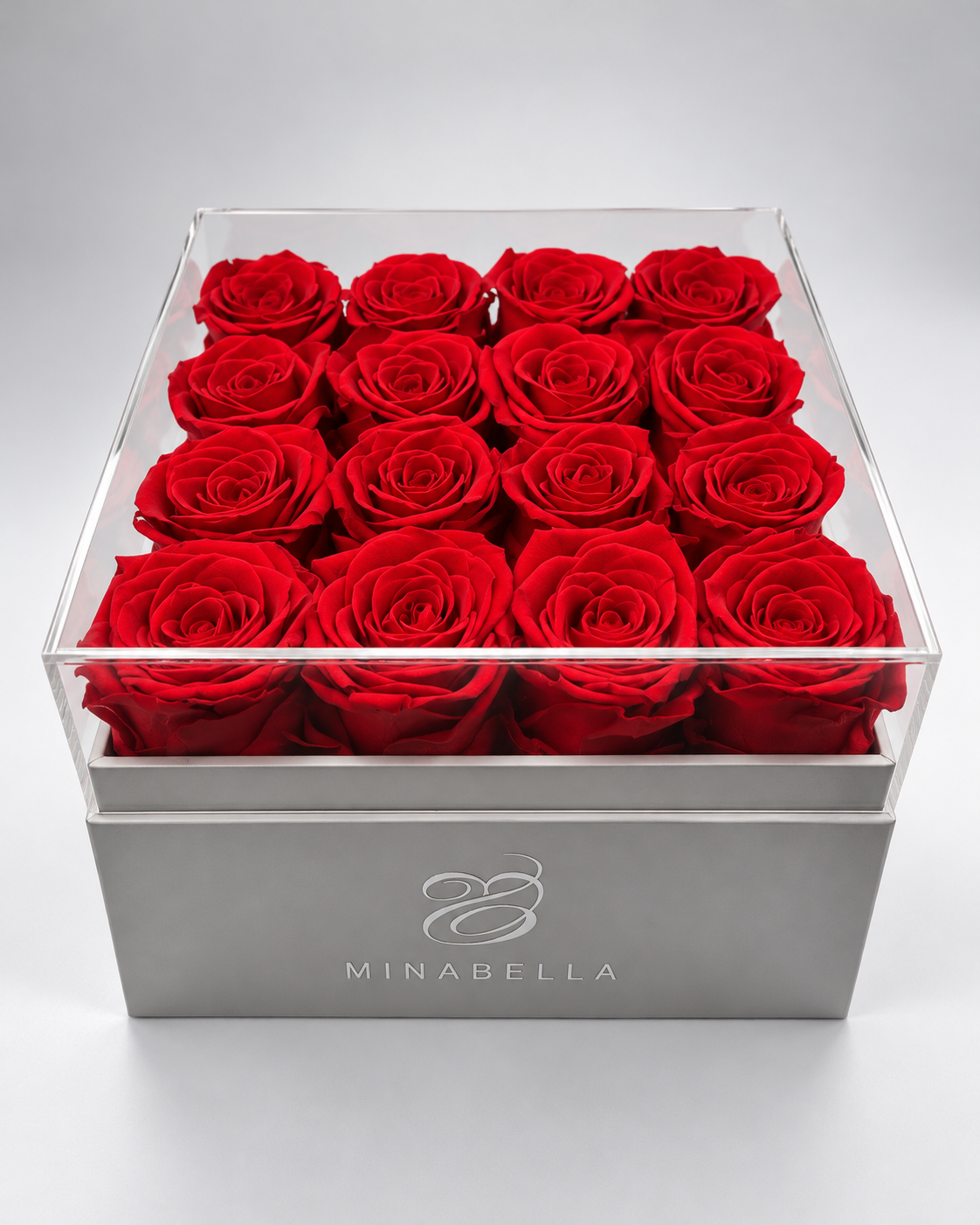 Joyful Blooms- Preserved Rose Square box