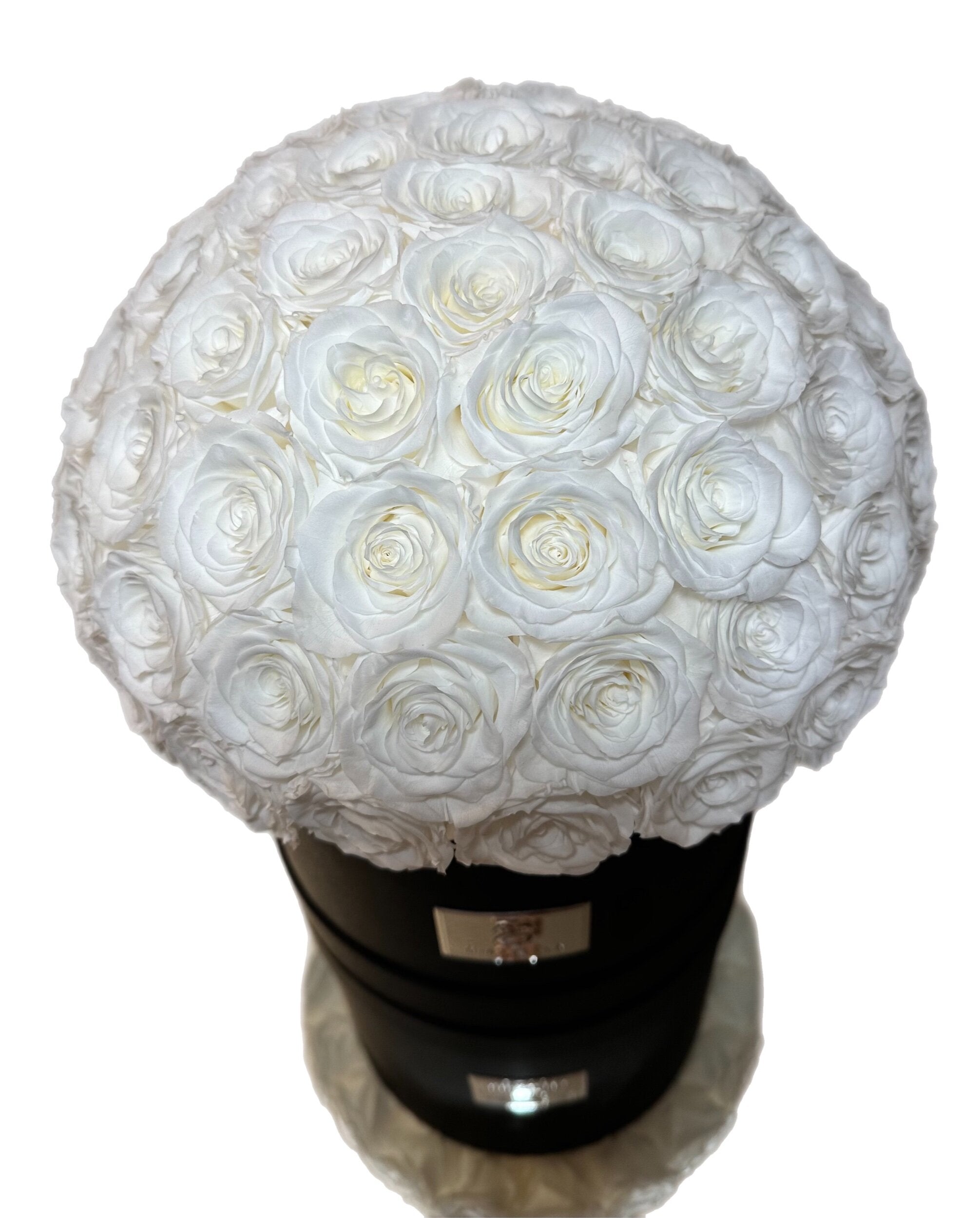Large Dome - White Roses